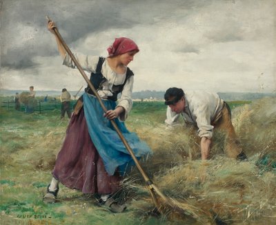 La raccolta del fieno da Julien Dupre